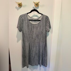 Women's Lightweight Black and White Dress